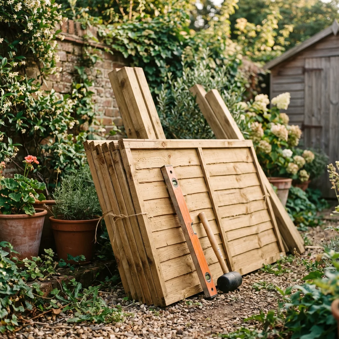 Fence repair and garden fencing work in North London and Hertfordshire